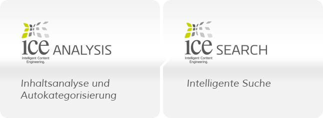 Produkte - ICE Analysis und ICE Search
